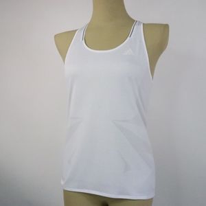 NWT Adidas White Racerback Tank - M0105
